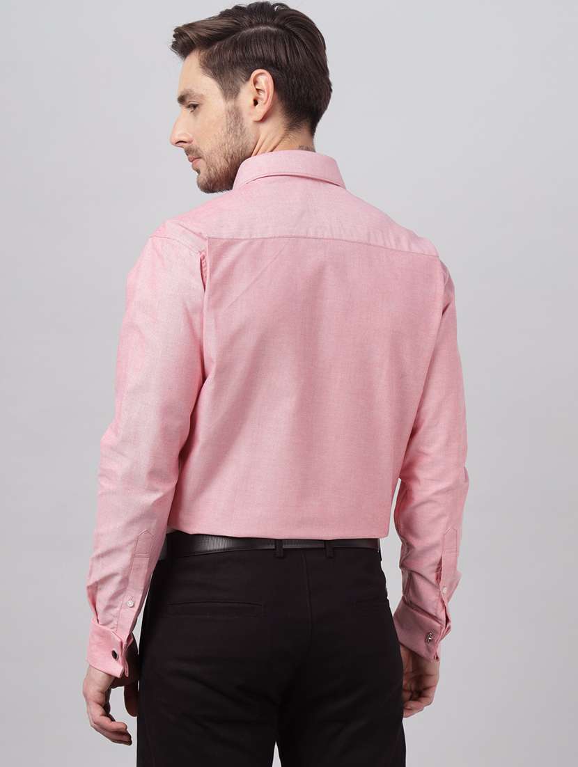 men solid collared long sleeve shirt - 22039643 -  Standard Image - 2