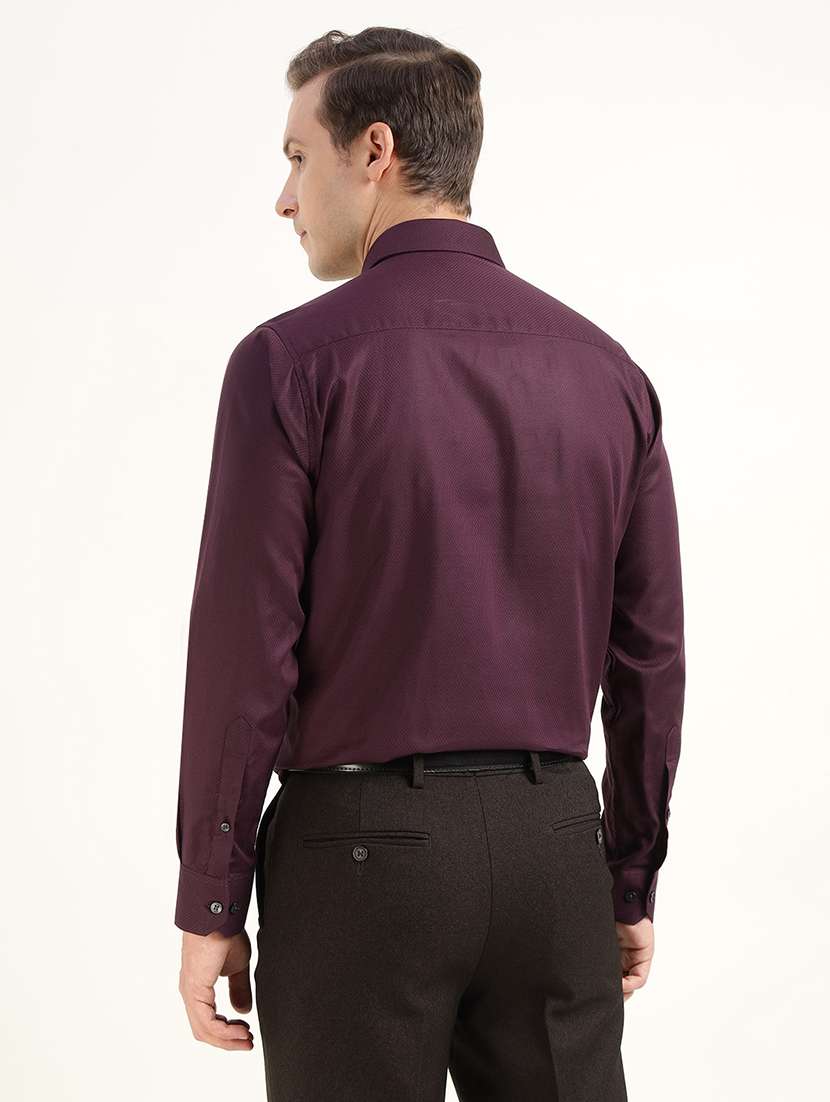 men collared long sleeve regular fit shirt - 22039665 -  Standard Image - 2