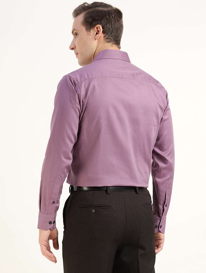 men solid collared long sleeve shirt - 22039667 -  Standard Image - 2