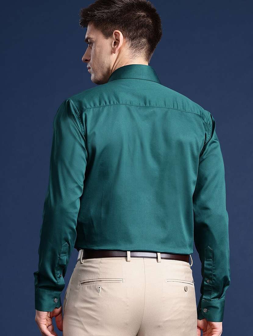 men solid collared long sleeve shirt - 22039703 -  Standard Image - 2