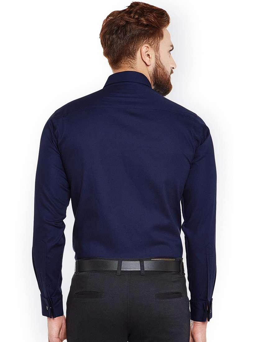 men collared long sleeve regular fit shirt - 22039707 -  Standard Image - 2