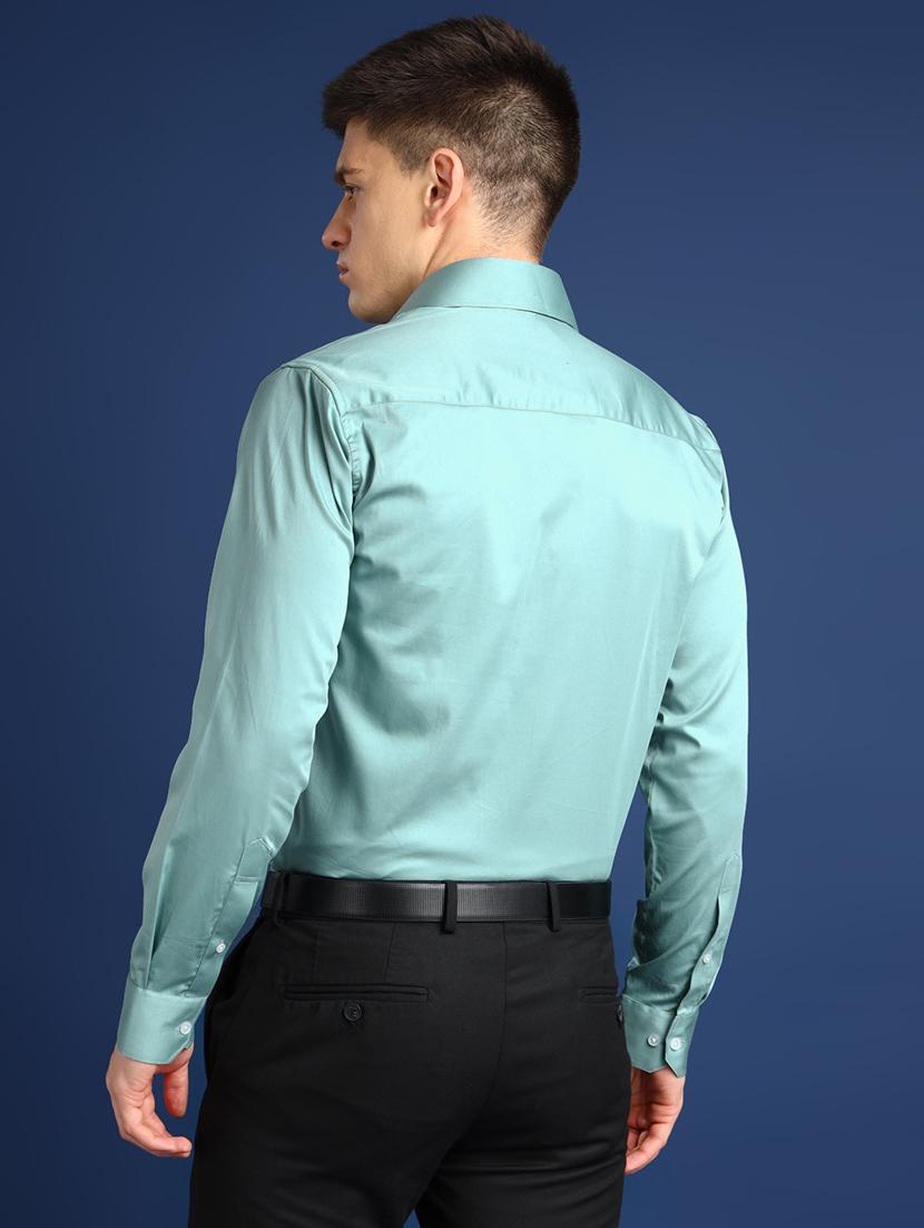 men solid collared long sleeve shirt - 22039715 - Standard Image - 2