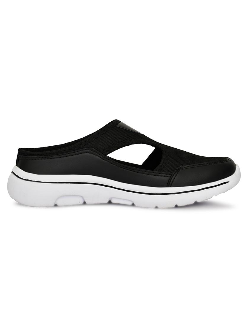 men black slip on sport shoe - 22040939 - Standard Image - 2