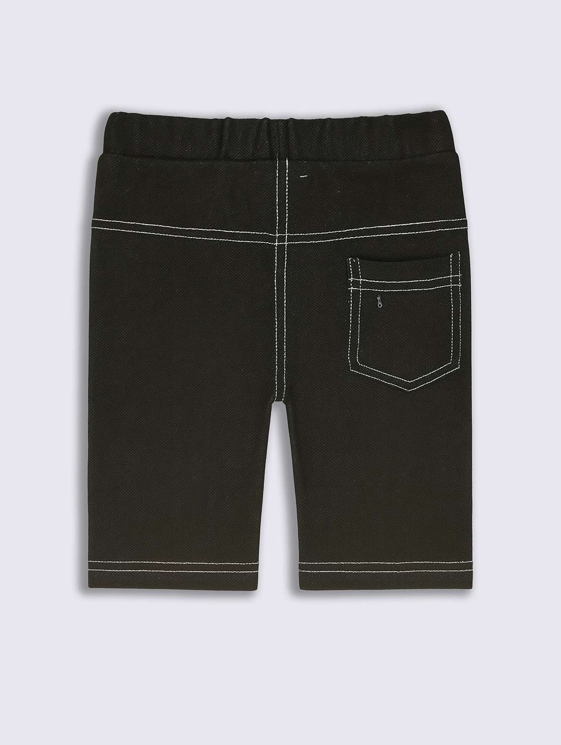 kids pack of 2 solid mid rise regular fit shorts - 22041064 - Standard Image - 2