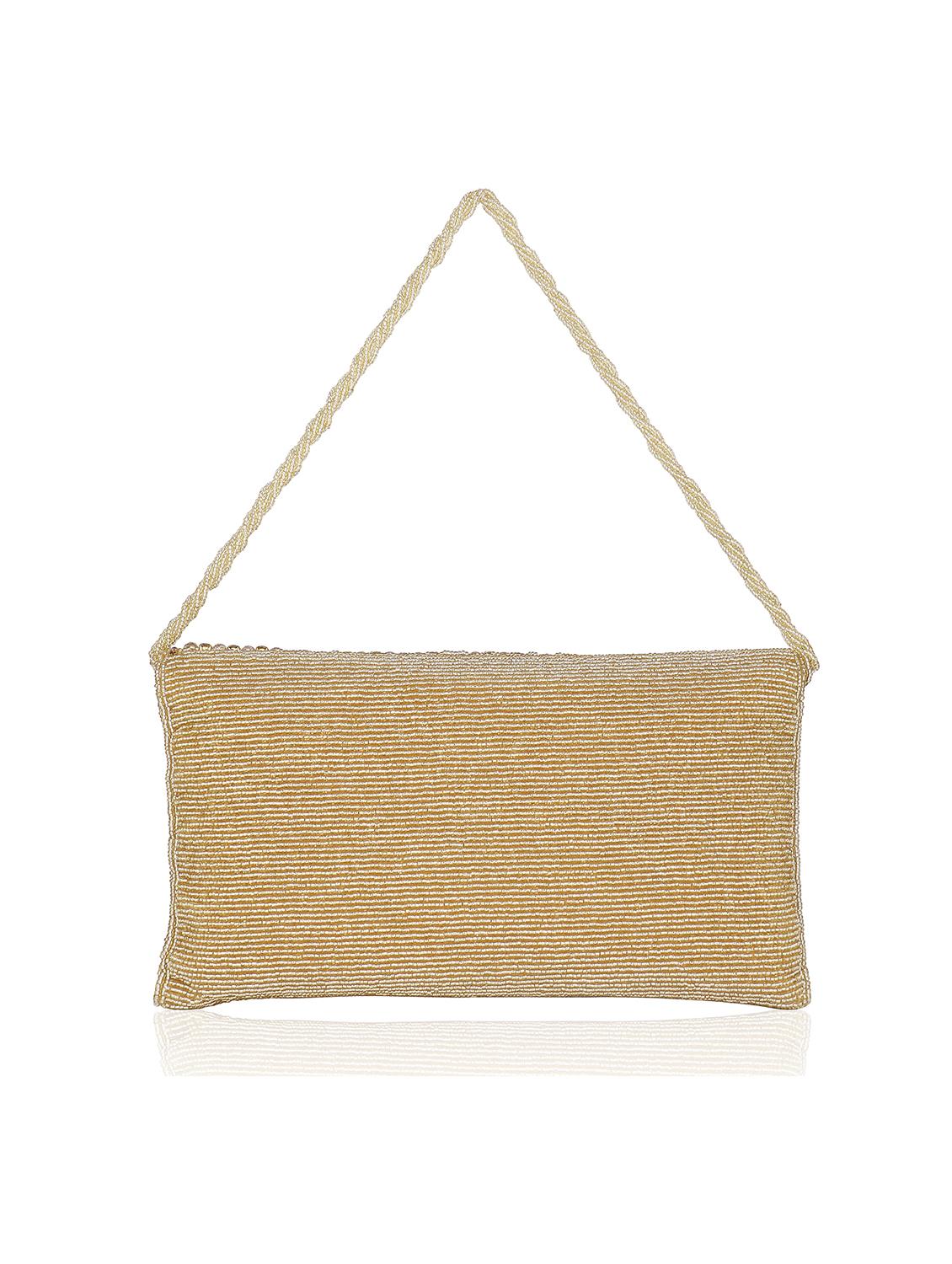 women embellished clutch with flap - 22041132 - Standard Image - 2
