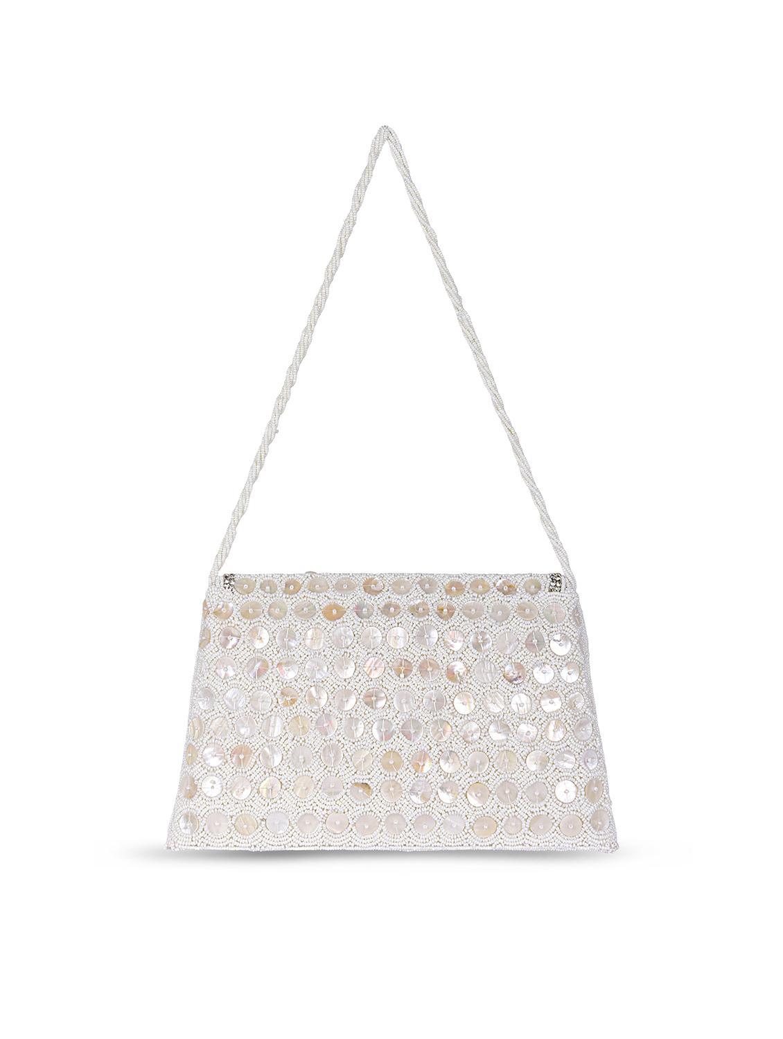women embellished clutch with flap - 22041134 - Standard Image - 2