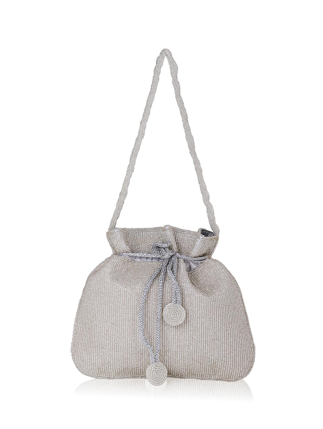 women embellsihed potli bag - 22041147 - Standard Image - 2