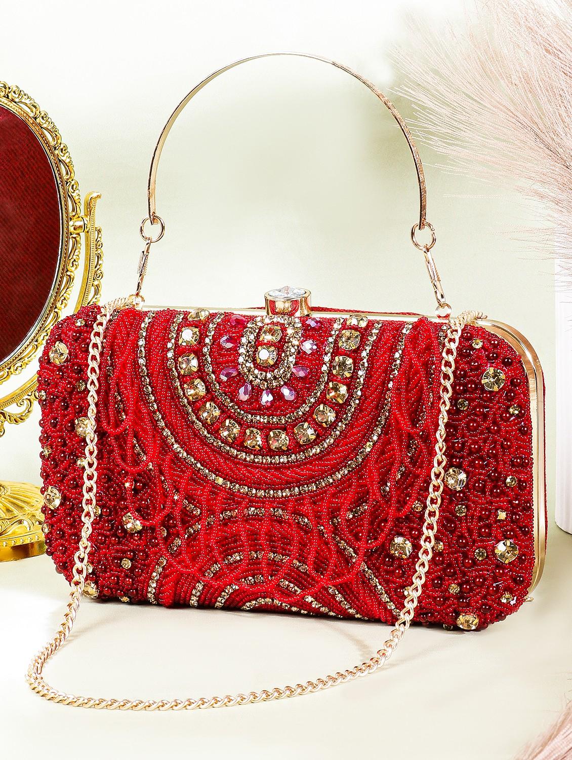women embellished clutch - 22041150 - Zoom Image - 0
