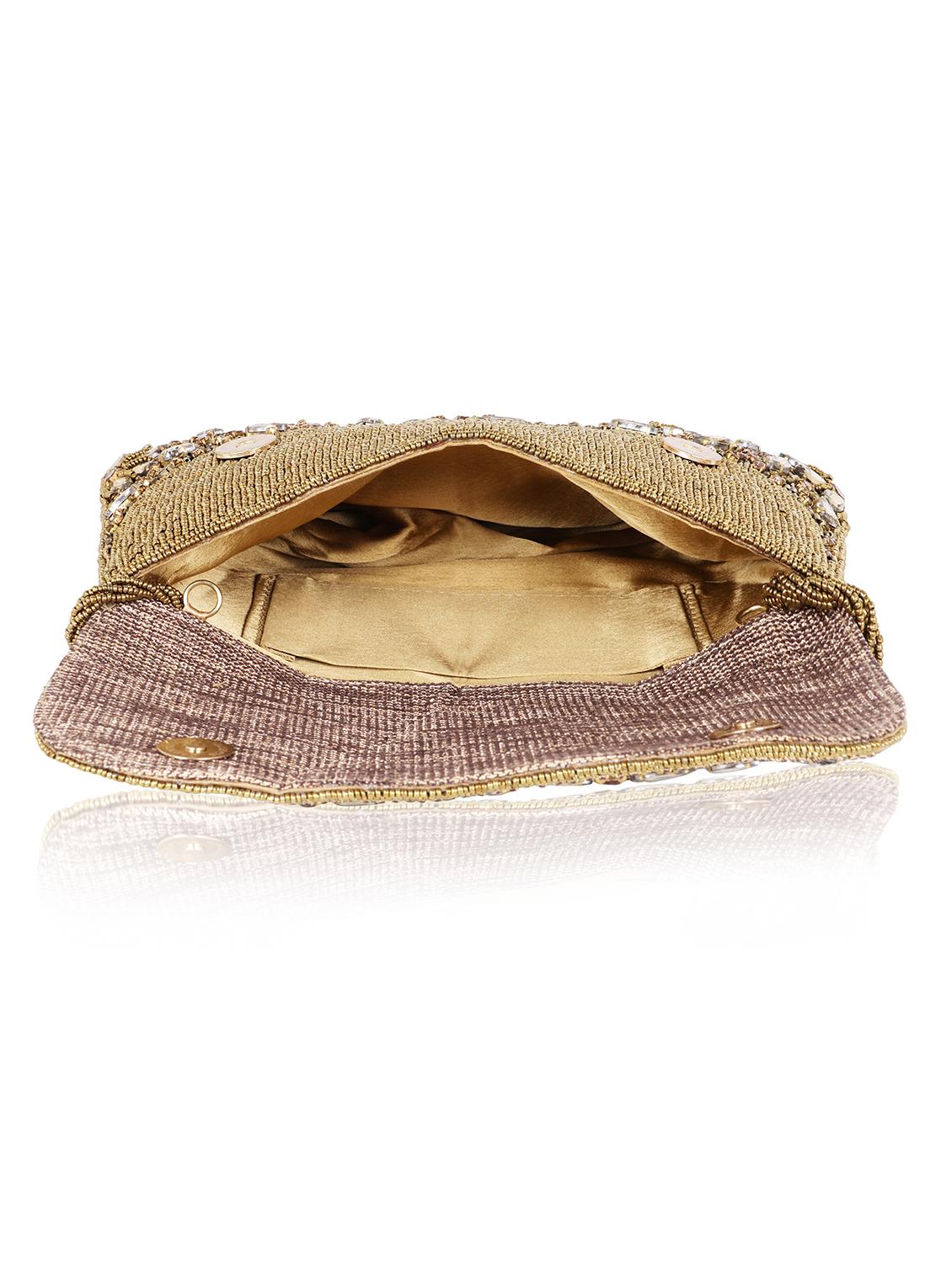 women embellished clutch - 22041156 - Standard Image - 2