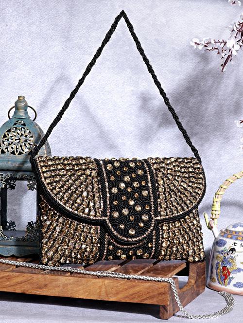 women embellished clutch - 22041162 - Standard Image - 0