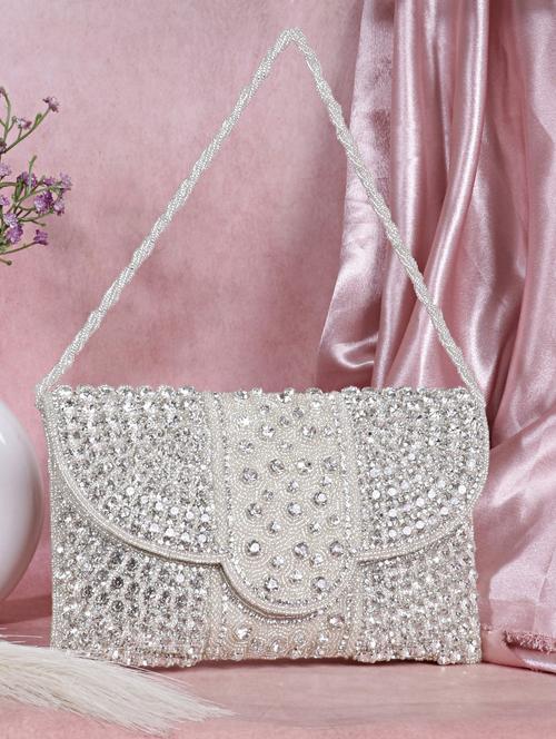 women embellished clutch - 22041167 - Standard Image - 0