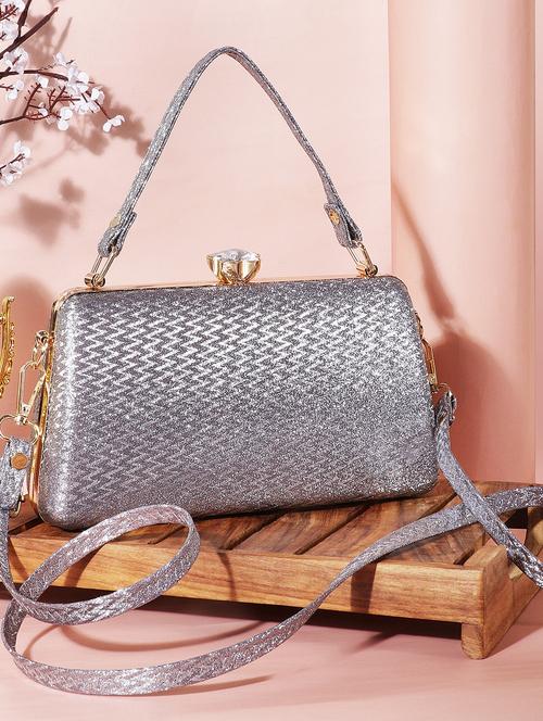 women embellished clutch - 22041175 - Standard Image - 0