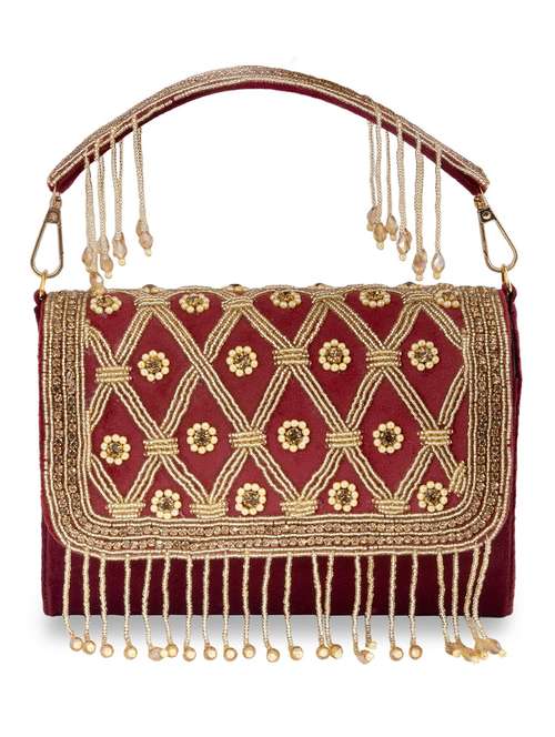 women embellished clutch - 22041188 - Standard Image - 0