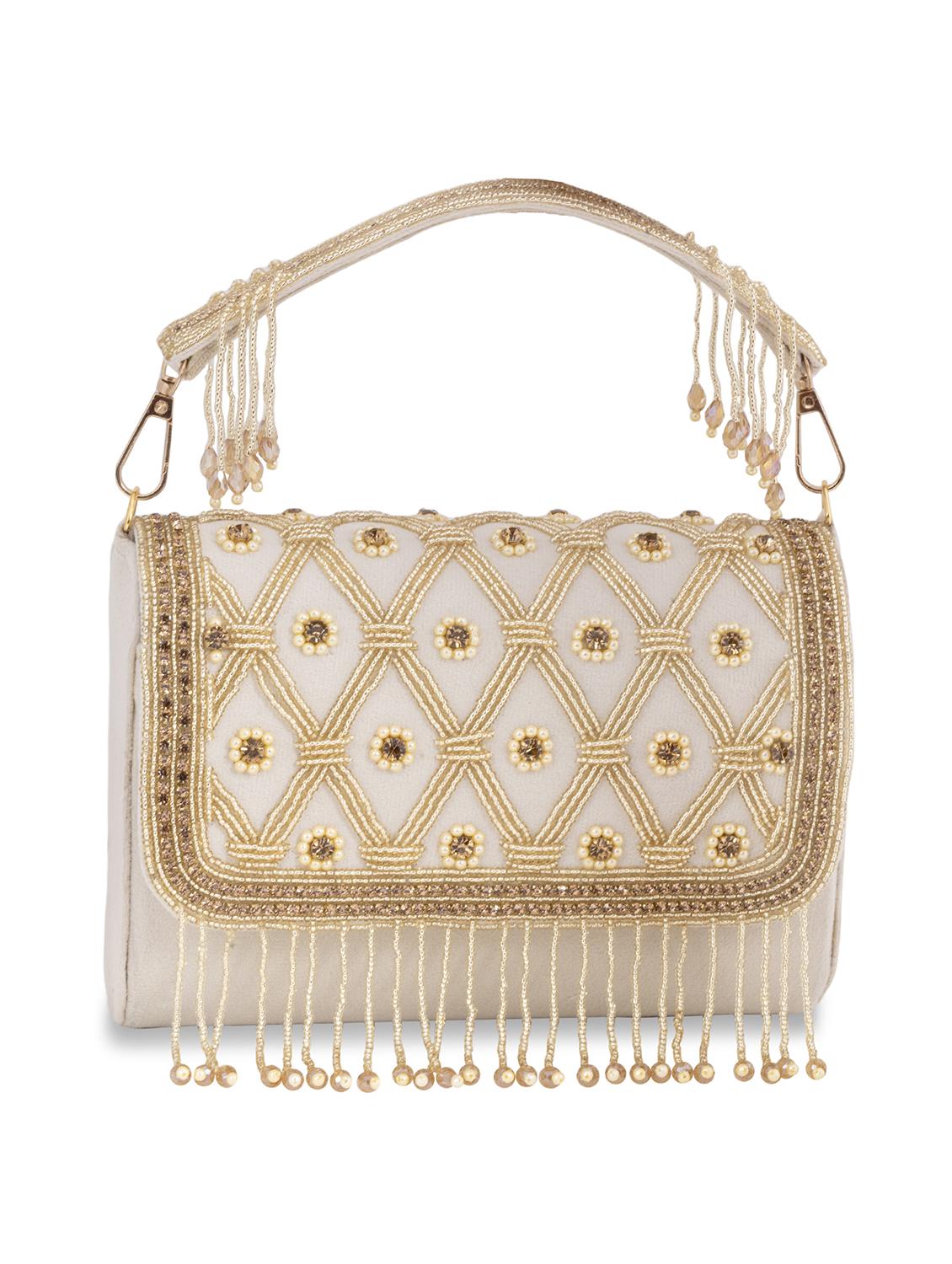 women embellished clutche - 22041190 - Zoom Image - 0