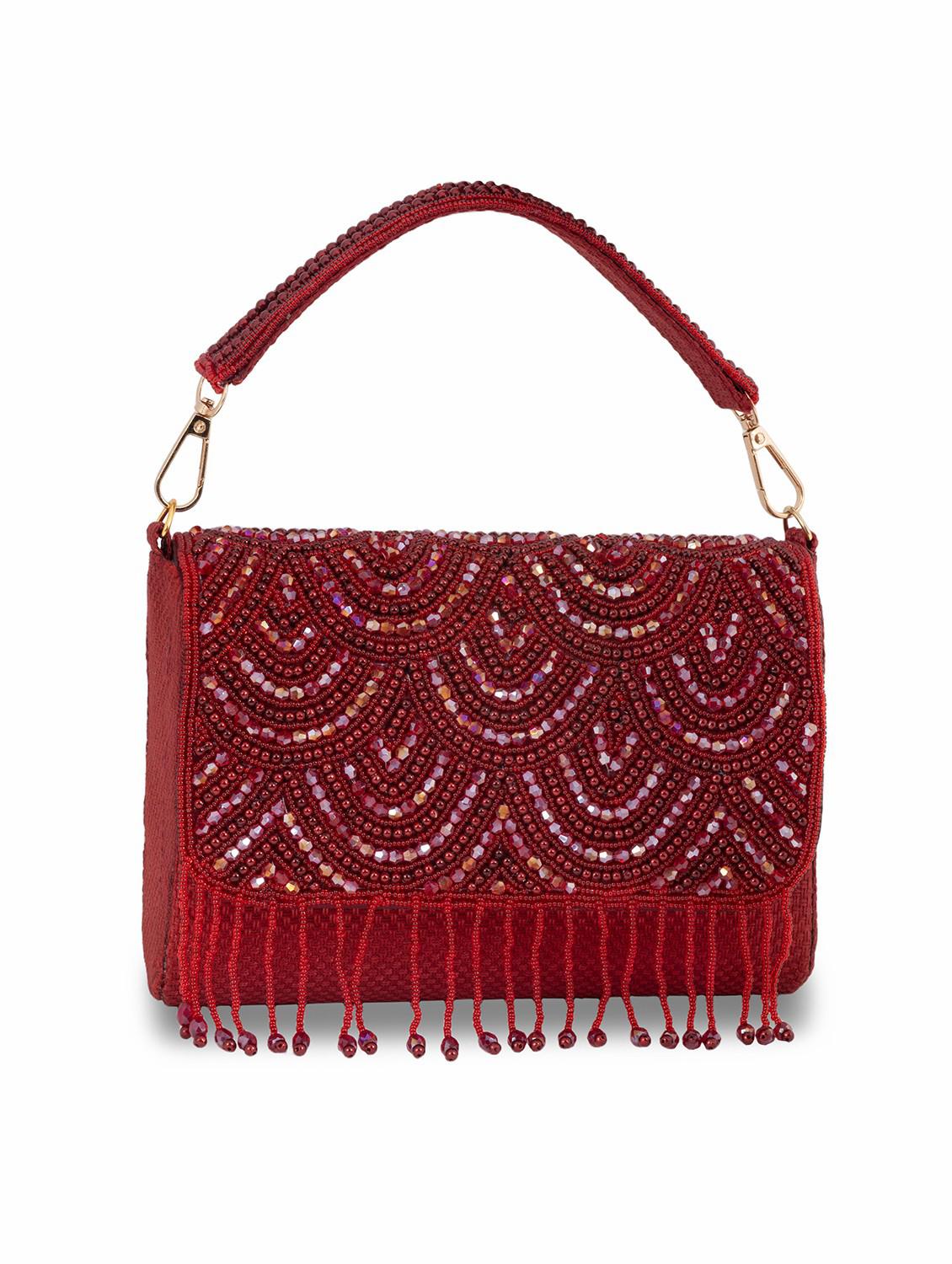 women embellished clutche - 22041192 - Standard Image - 2