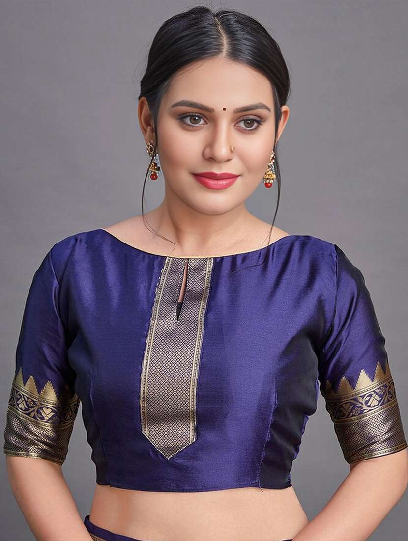 women self design banarasi saree with blouse - 22041665 - Standard Image - 2