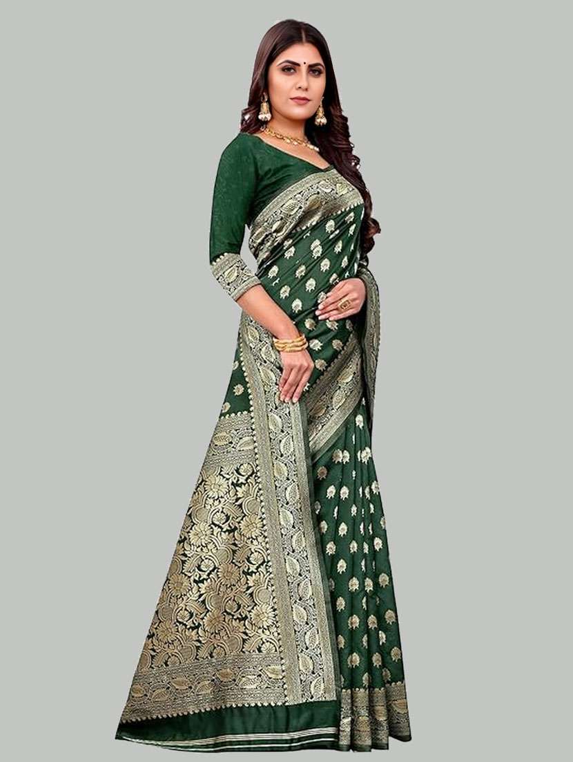 women self design banarasi saree with blouse - 22041673 -  Standard Image - 2