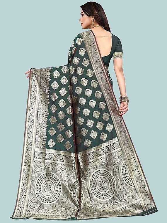 women self design banarasi saree with blouse - 22041679 - Standard Image - 2