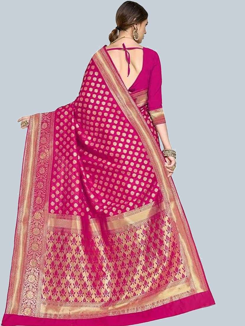 women self design banarasi saree with blouse - 22041688 -  Standard Image - 2