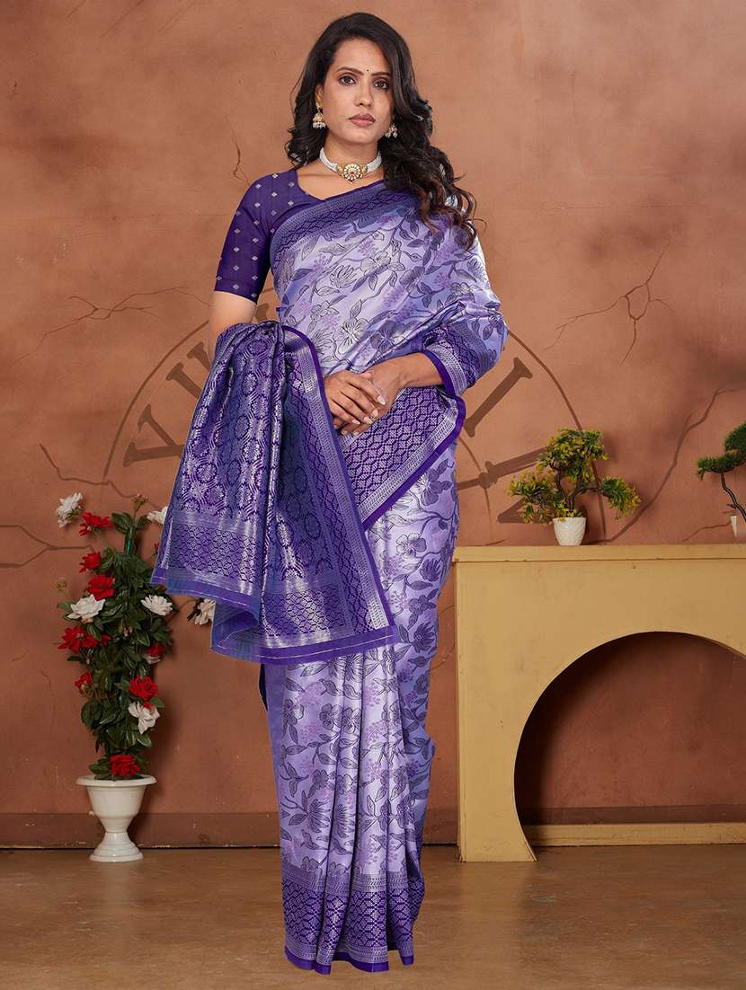women self design banarasi saree with blouse - 22041732 -  Standard Image - 2
