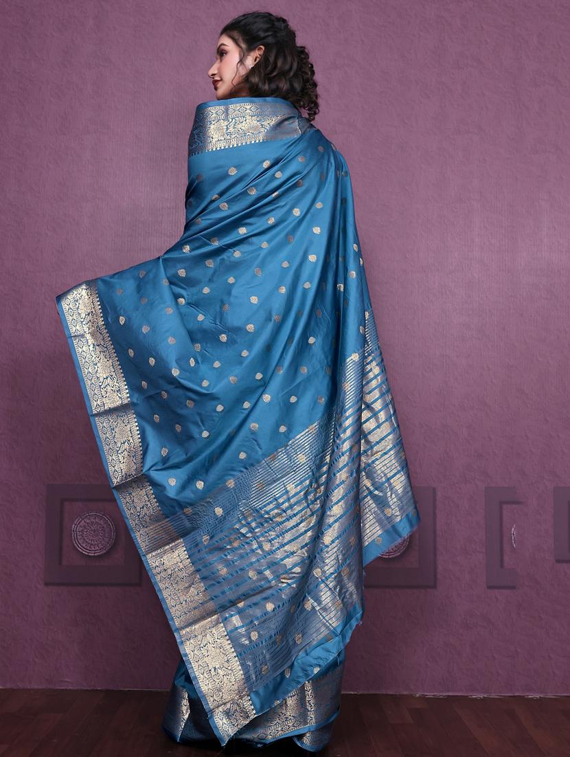 women self design banarasi saree with blouse - 22041824 - Standard Image - 2
