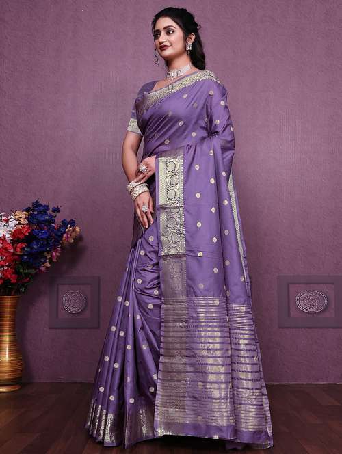 women self design banarasi saree with blouse - 22041827 - Standard Image - 0