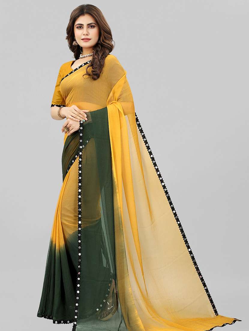 women ombre printed saree with blouse - 22041930 - Standard Image - 2