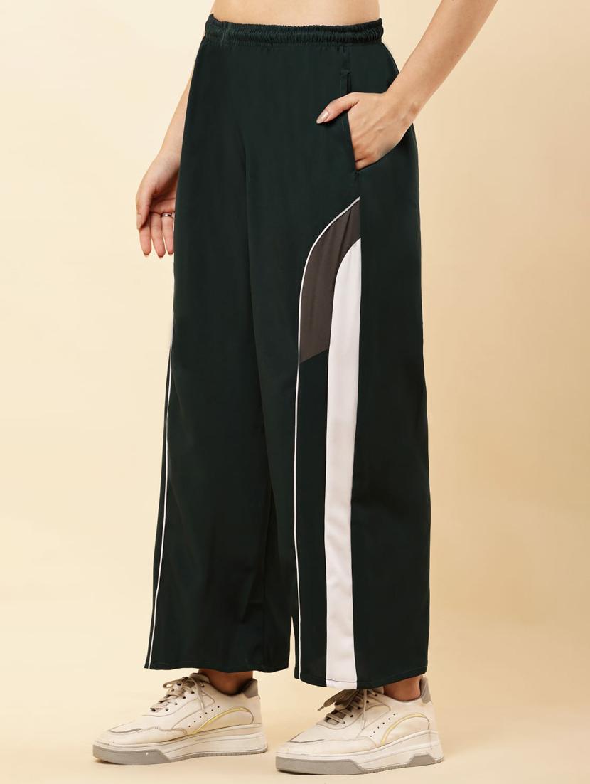 women tapered mid rise relaxed fit track pant - 22041974 - Standard Image - 2