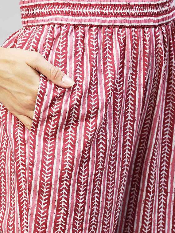 girls printed kurta and pant set - 22042256 - Standard Image - 2