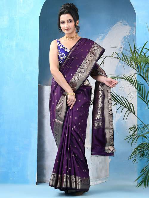 women self design banarasi saree with blouse - 22042433 -  Standard Image - 0