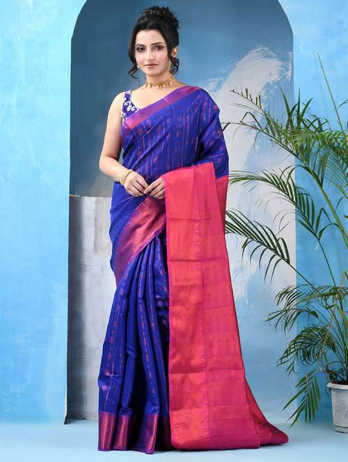 women self design banarasi saree with blouse - 22042437 -  Standard Image - 0
