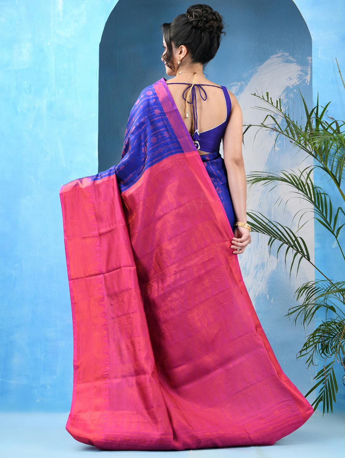 women self design banarasi saree with blouse - 22042437 - Standard Image - 2