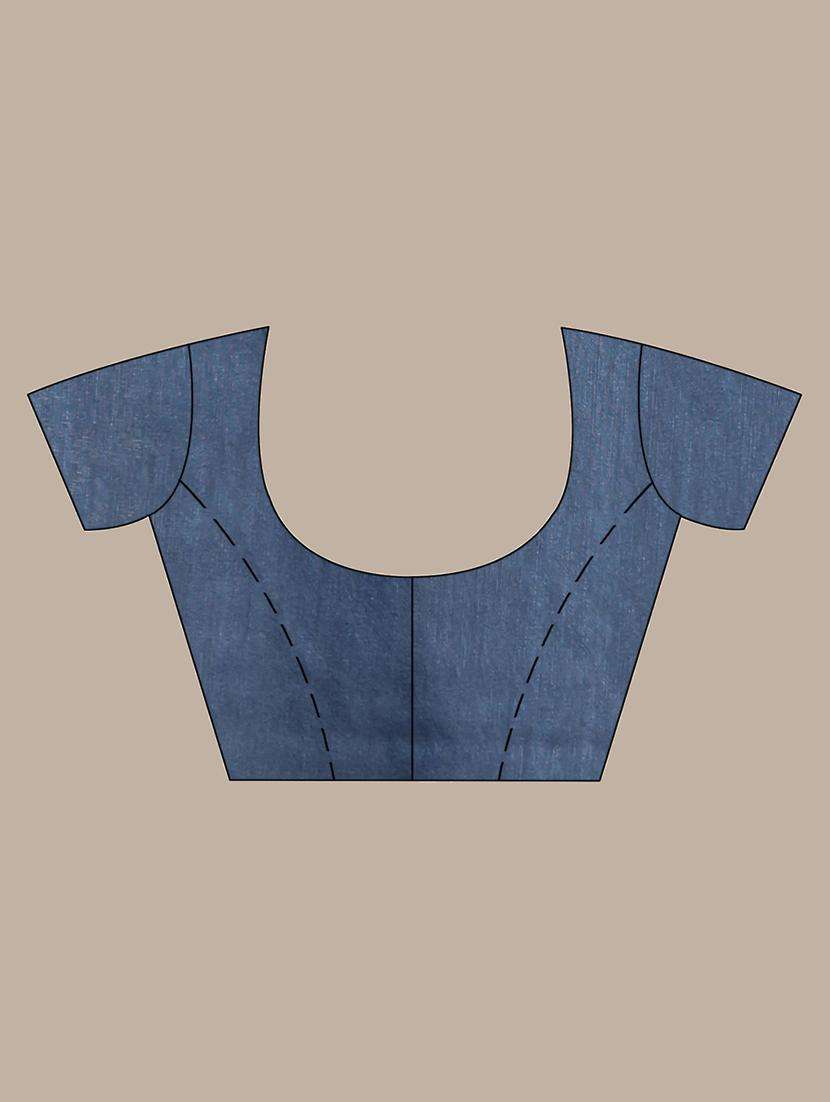 women striped handloom saree with blouse - 22042688 -  Standard Image - 2