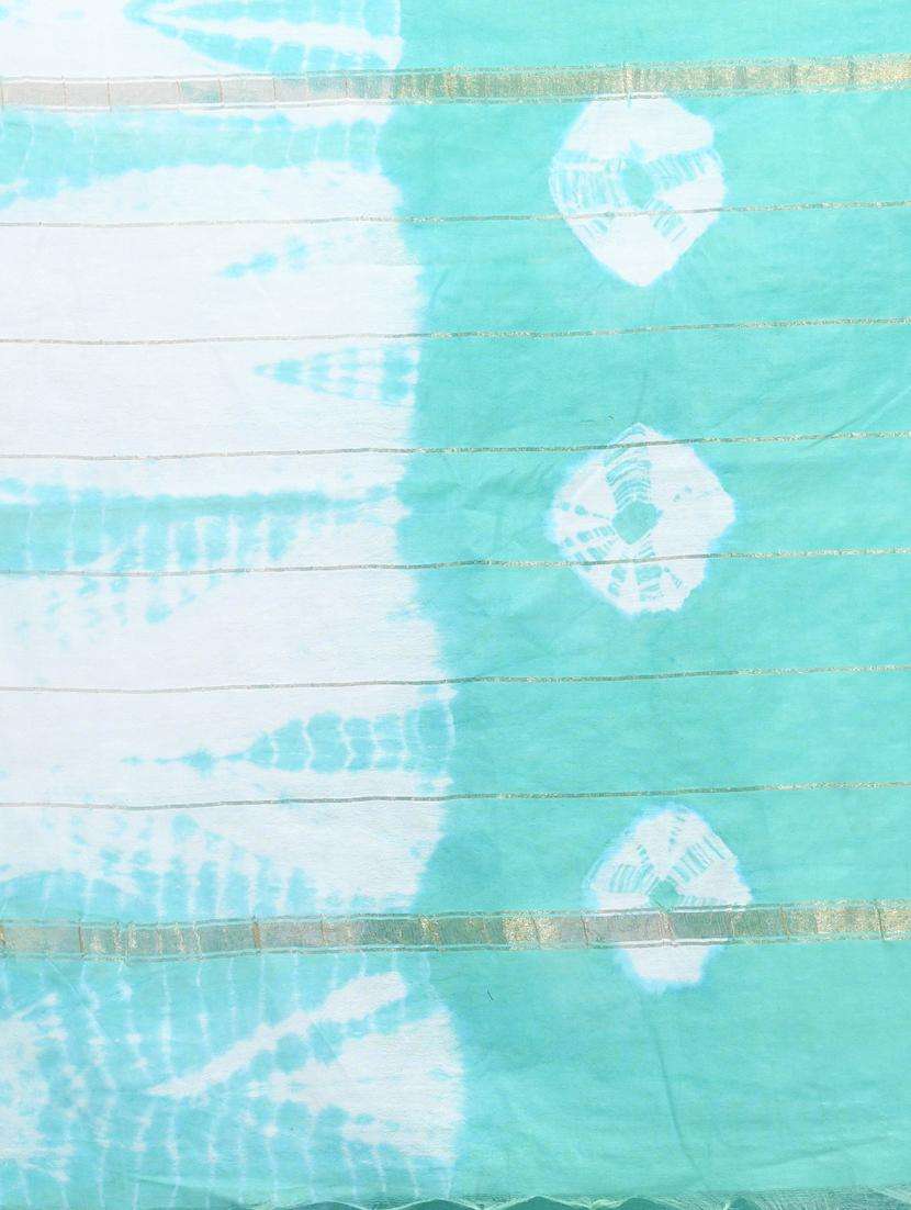 women shibori printed saree with blouse - 22042708 -  Standard Image - 2