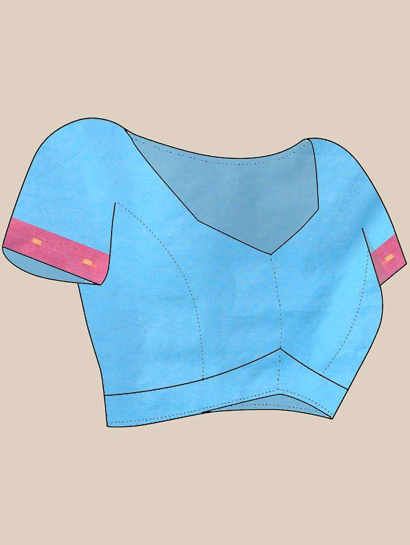 women self design handloom saree with blouse - 22042840 -  Standard Image - 2