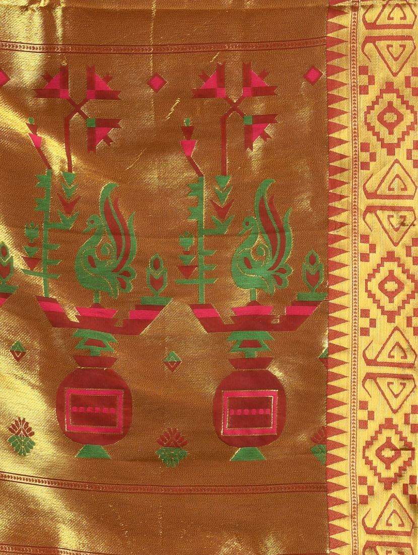 women self design paithani saree with blouse - 22042846 - Standard Image - 2