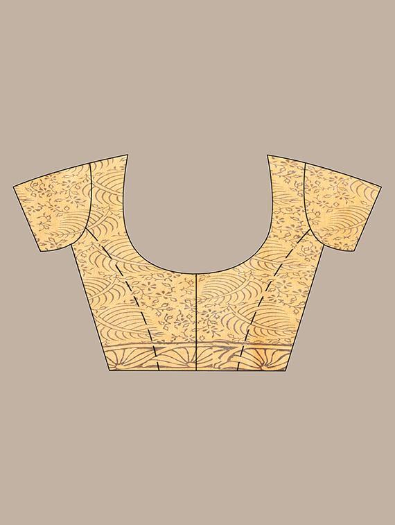 women printed casual wear saree with blouse - 22042884 - Standard Image - 2