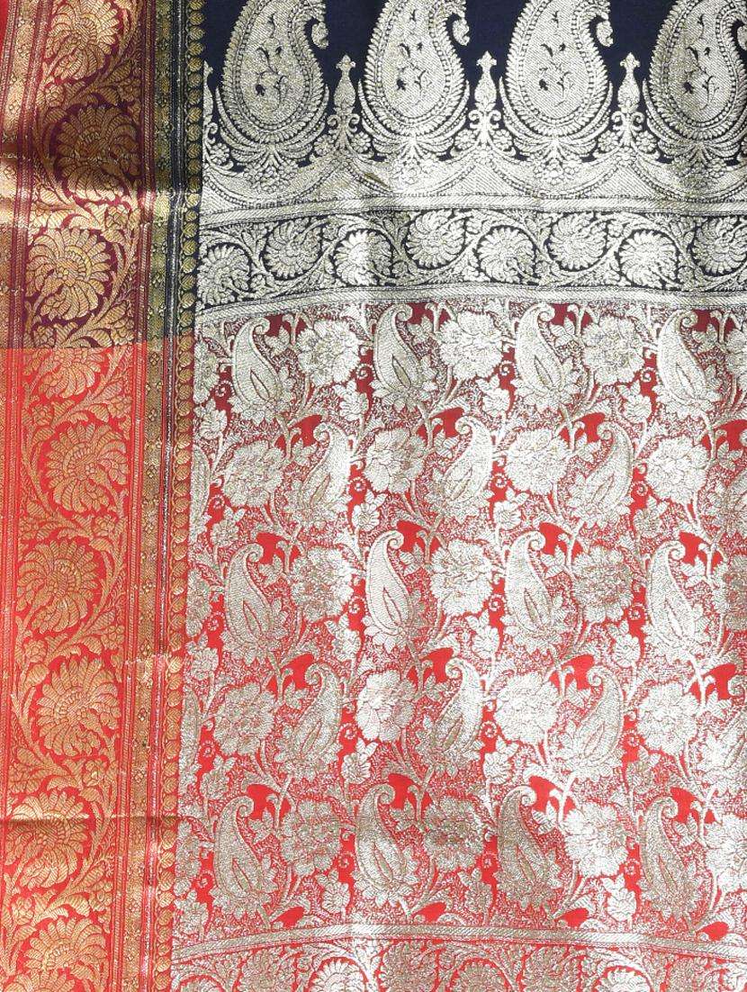 women self design banarasi saree with blouse - 22042944 -  Standard Image - 2