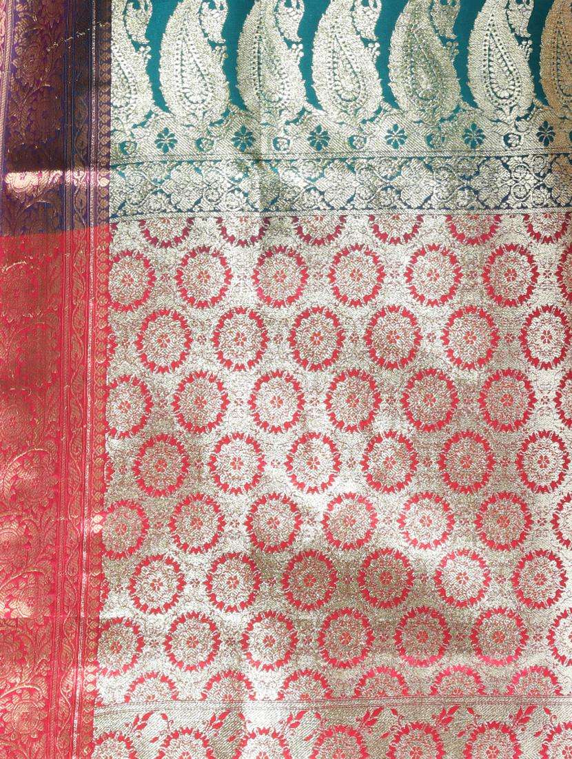 women self design banarasi saree with blouse - 22042948 -  Standard Image - 2