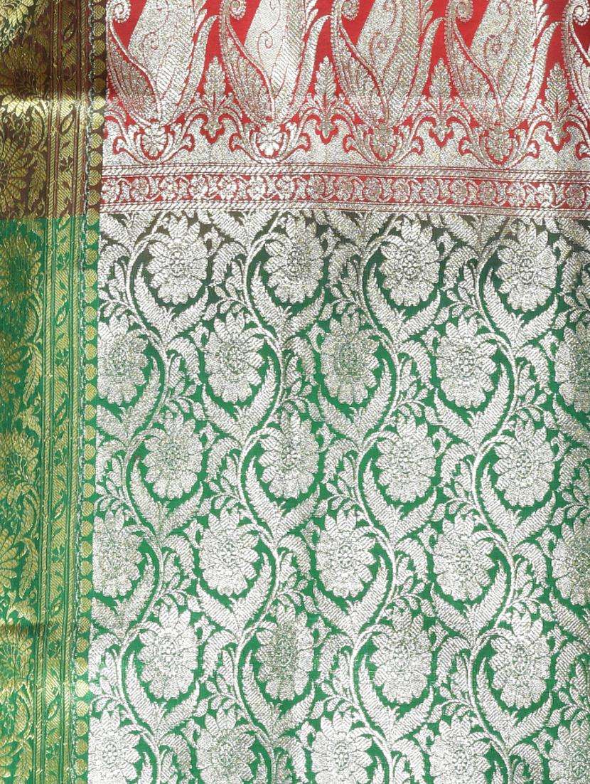 women self design banarasi saree with blouse - 22042950 -  Standard Image - 2
