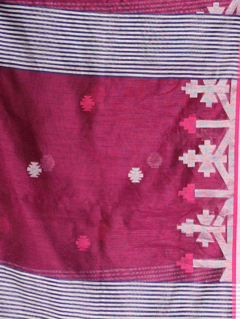 women self design handloom saree with blouse - 22042960 -  Standard Image - 2