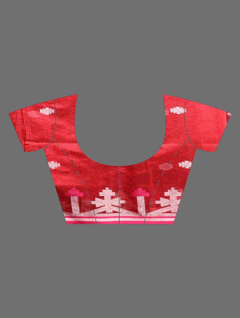 women self design handloom saree with blouse - 22042962 -  Standard Image - 2