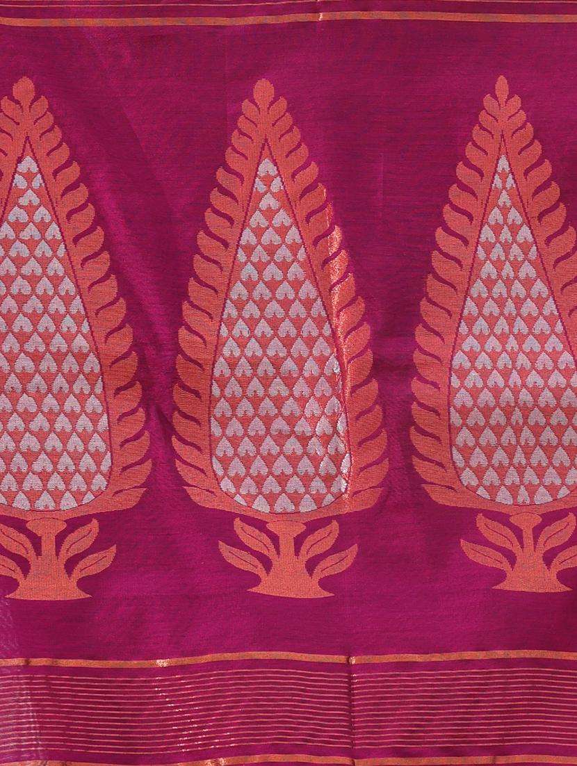 women self design handloom saree with blouse - 22043005 -  Standard Image - 2