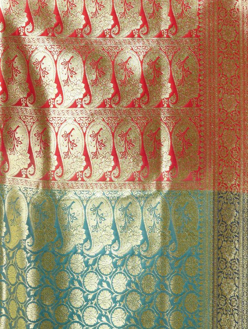 women self design banarasi saree with blouse - 22043058 -  Standard Image - 2