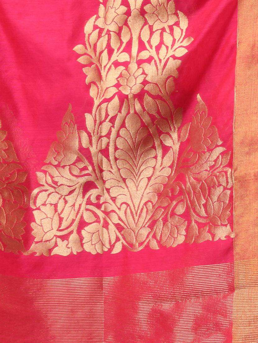 women self design handloom saree with blouse - 22043078 -  Standard Image - 2