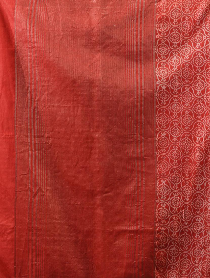 women printed bordered saree with blouse - 22043107 - Standard Image - 2