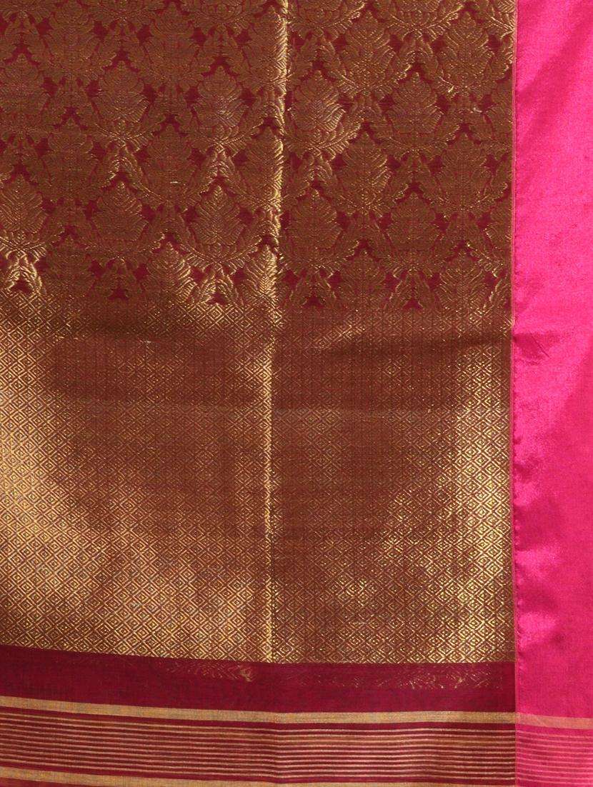 women self design handloom saree with blouse - 22043167 -  Standard Image - 2