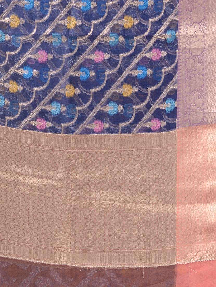 women self design bordered saree with blouse - 22043198 -  Standard Image - 2