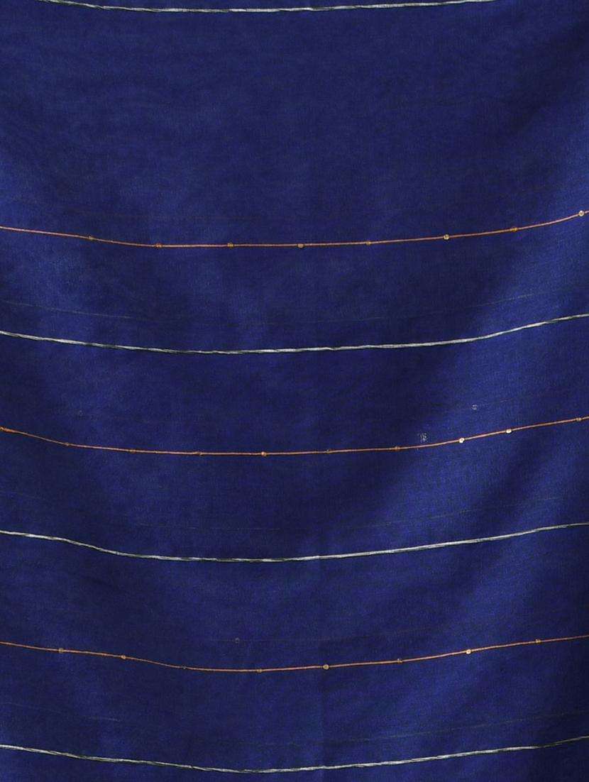 women striped handloom saree with blouse - 22043238 -  Standard Image - 2