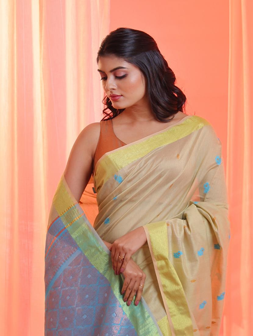women self design southern silk saree with blouse - 22043340 - Standard Image - 2